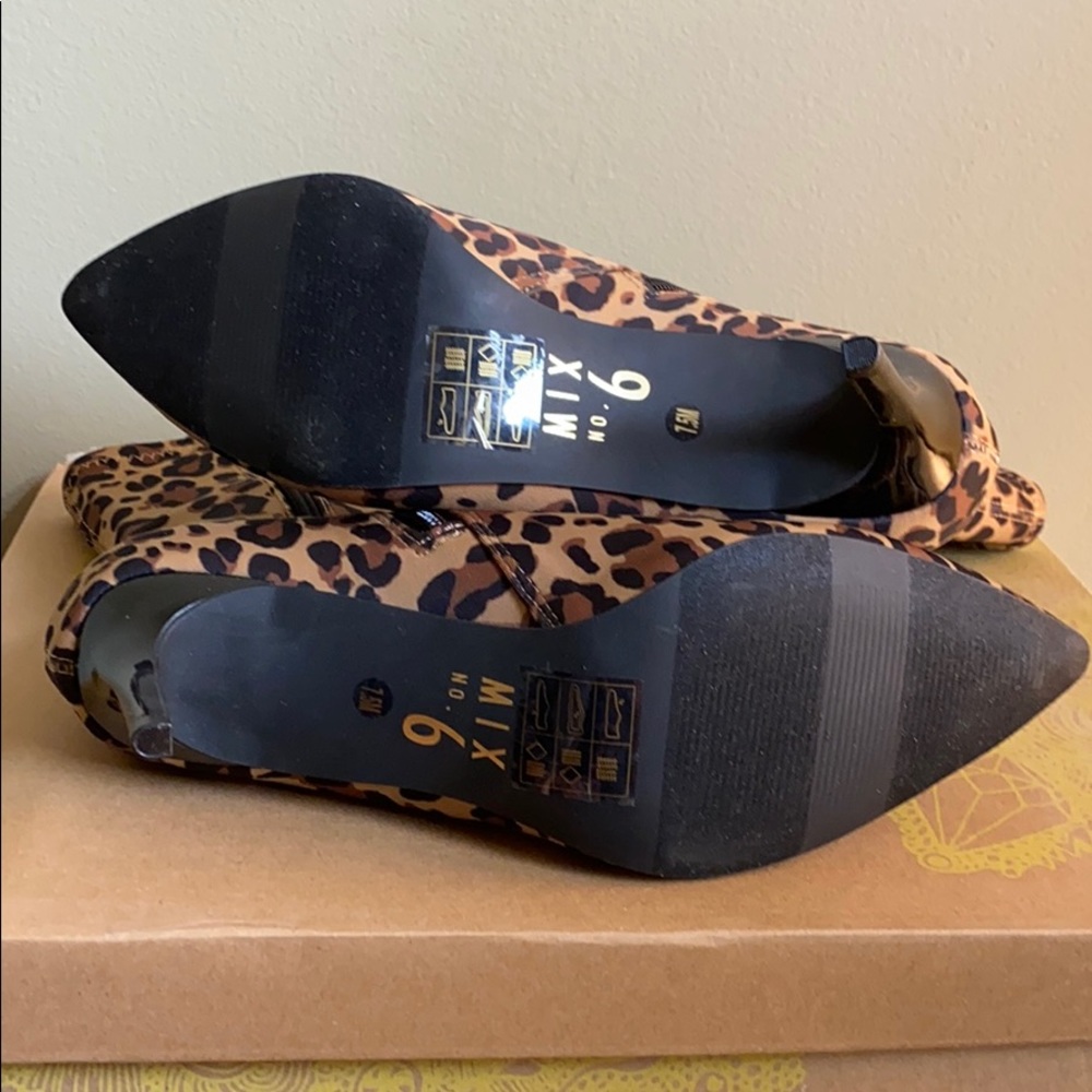 NWB!! Mix No. 6 Leopard Print Bootie - Picture 6 of 6